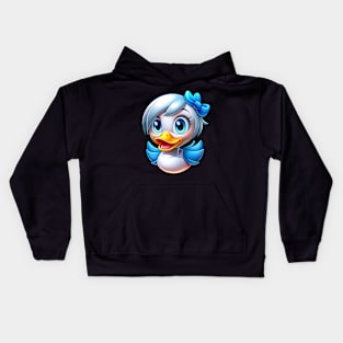 Cute Baby Duck Kids Hoodie